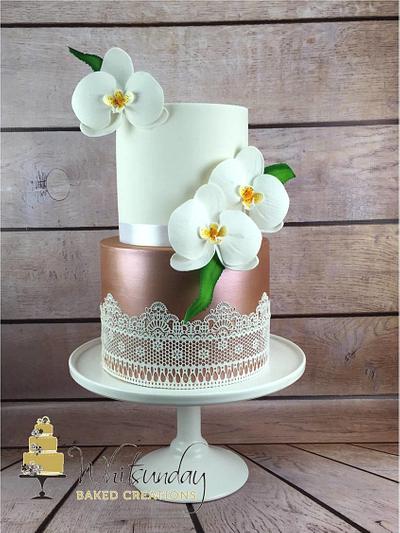 Rose Gold - Cake by Whitsunday Baked Creations - Deb Smith