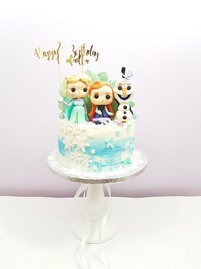 Frozen again - Cake by DomiCakesArt