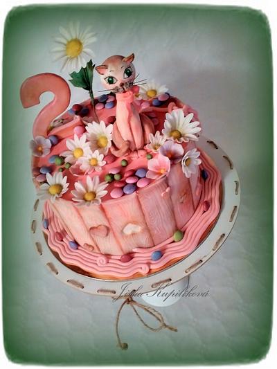 Kočičkový dortík - Cake by Jitka