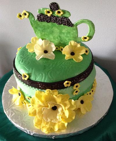 Jan's Birthday Cake - Cake by June ("Clarky's Cakes")