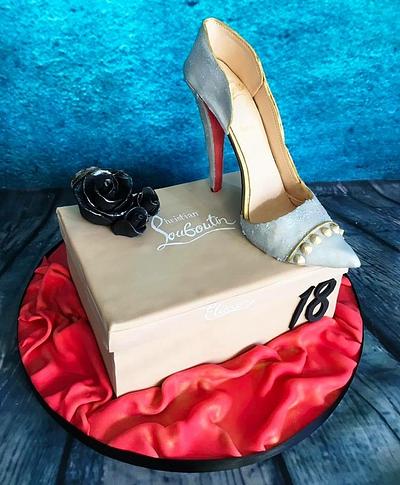 Louboutin shoe cake - Cake by Maria-Louise Cakes