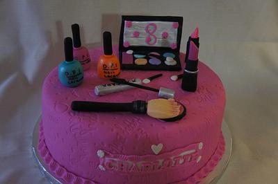 makeup cake - Cake by Jolka81
