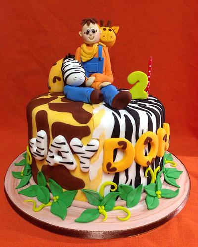 Safari Birthday! - Cake by Pia Angela Dalisay Tecson