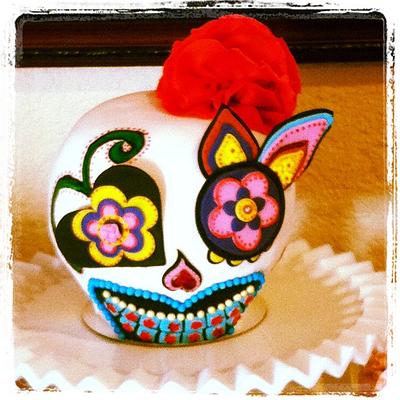 Dia de los Muertos - Cake by Stevi Auble