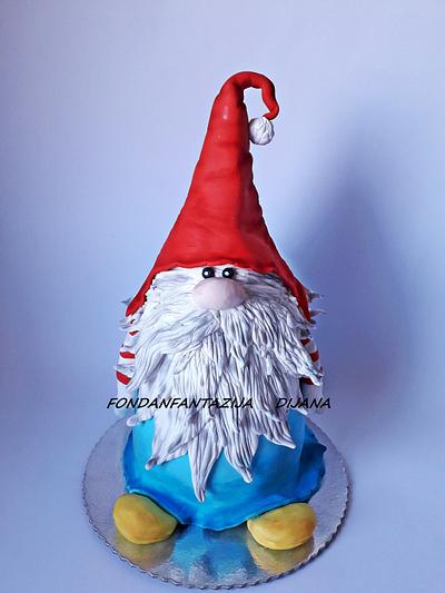 Gnome cake - Cake by Fondantfantasy