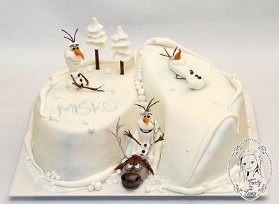 Olaf - Cake by grasie
