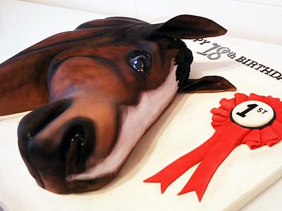 Horses Head - Cake by Danielle Lainton