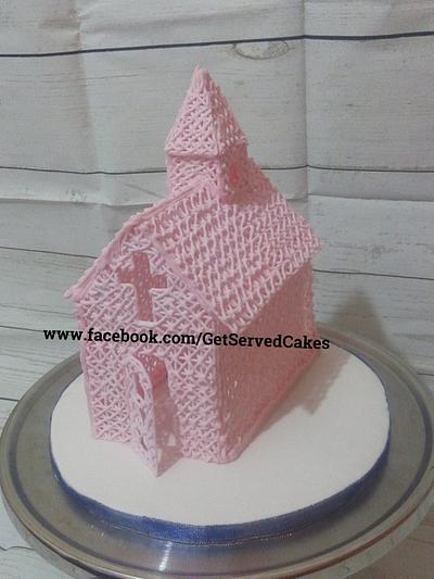 Royal Icing Church - Cake by GetServedCakes