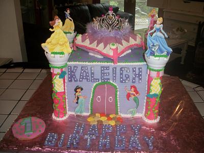 Castle cake enchanted Cakes on FB - Cake by Sher