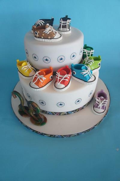 fashion all star converse cakes - Cake by Alessandra