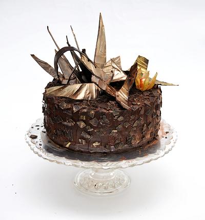 bronze goodyes - Cake by Crema pasticcera by Denitsa Dimova