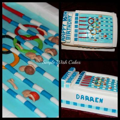 Swimming Pool Cake - Cake by Stef and Carla (Simple Wish Cakes)