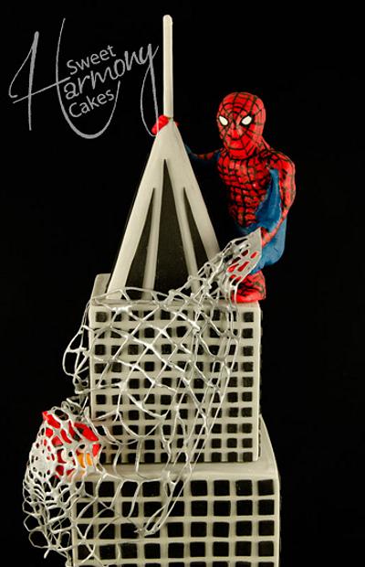 Angry spiderman - Cake by Sweet Harmony Cakes