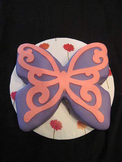 Butterfly Smash Cake - Cake by Tammy 