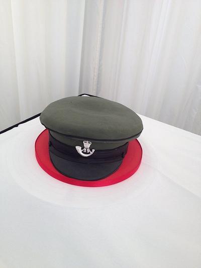 Army cap - Cake by 2wheelbaker