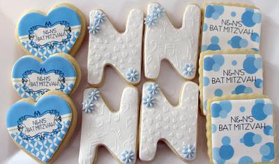 Bat Mitzvah Cookies - Cake by Cheryl