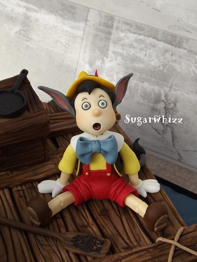 Pinocchio - Cake by Sugarwhizz