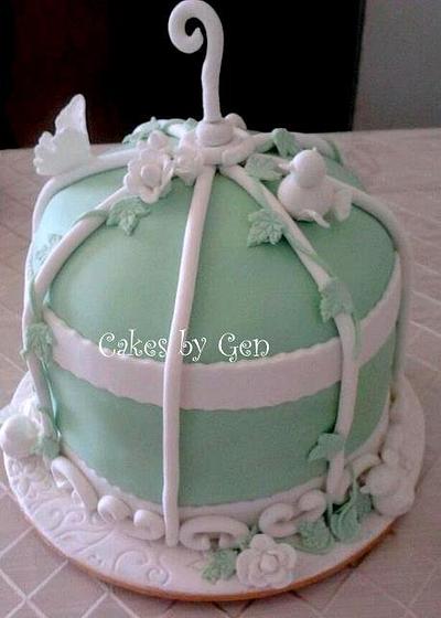 Bird Cage Cake - Cake by Gen