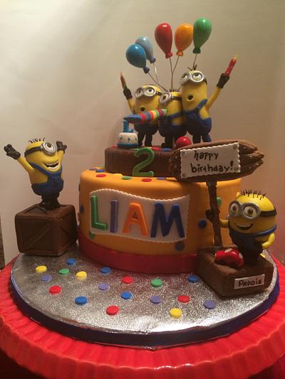 Minions cake - Cake by Betty's Cake Creations