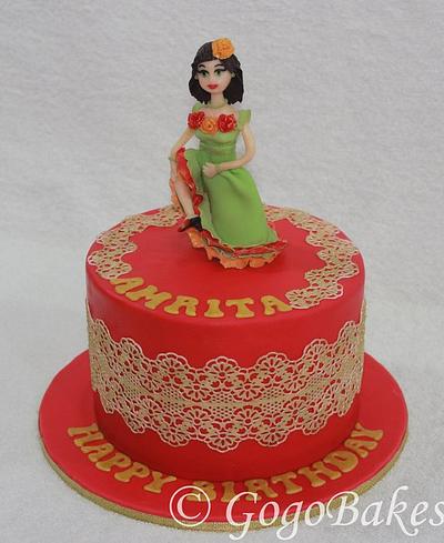 Lace Cake - Cake by Smita Choudhuri