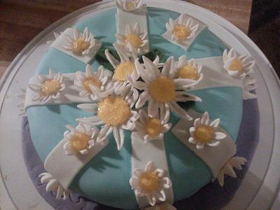 Daisies - Cake by Crystal
