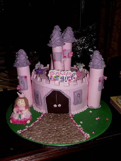  Prncess Castle cake  - Cake by Chantal Hellens