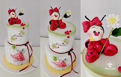 Ladybug  - Cake by MOLI Cakes