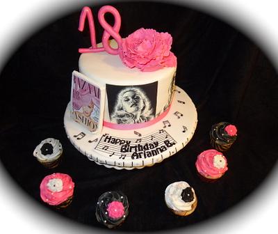 No Doubt (Gwen Stefani) Cake and cupcakes  - Cake by Heidi