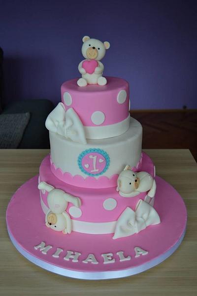 Cute bear cake - Cake by Zaklina