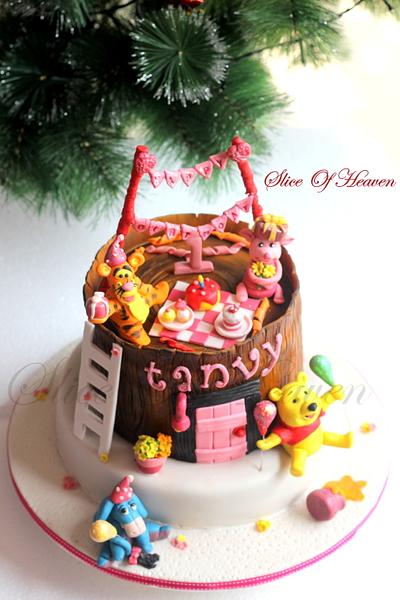 Winnie the Pooh - Cake by Slice of Heaven By Geethu