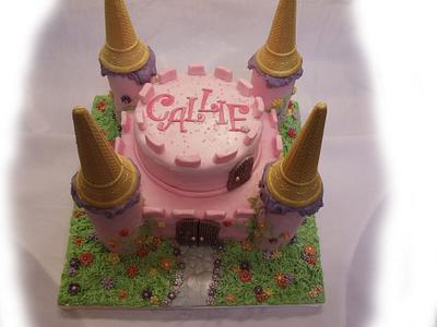 princess castle cake - Cake by Enchanting Cupcakes hobby cakes