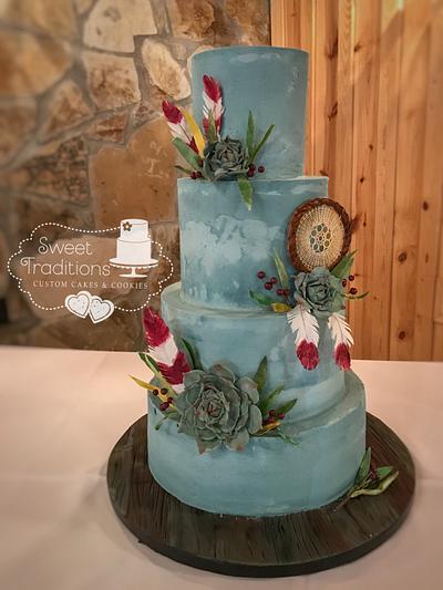 Native beauty  - Cake by Sweet Traditions