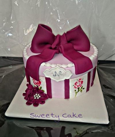 Gift box cake - Cake by Sweety Cake
