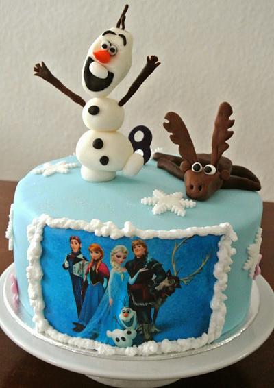 Frozen cake - Cake by Franci´s Cupcakes