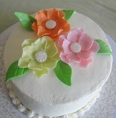 Spring flowers cake - Cake by Cakes and Beyond by Naheed