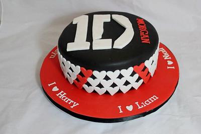 One Direction Cake - Cake by Helen Campbell