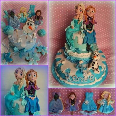 Frozen Sweet table!!! - Cake by Eleonora Ciccone