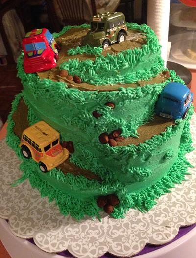 Cars Cake - Cake by SavannahGS