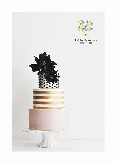 Chic & Modern 35th Birthday Cake - Cake by Hello Sunshine Cake Studio