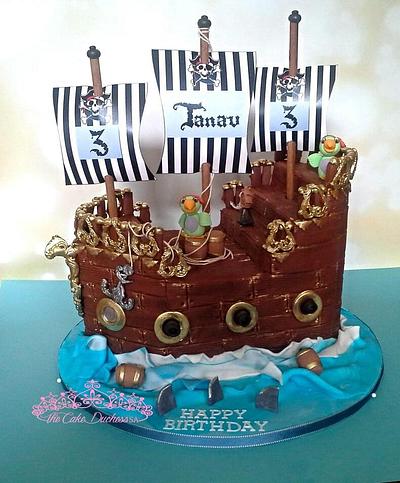 Ships Ahoy - Cake by Sumaiya Omar - The Cake Duchess 