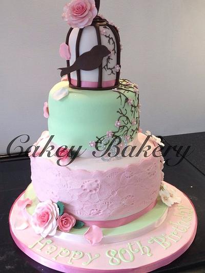 Birdcage Cake - Cake by CakeyBakery