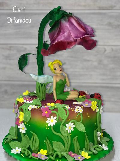 Tinkerbell’s Flower  - Cake by Eleni Orfanidou 
