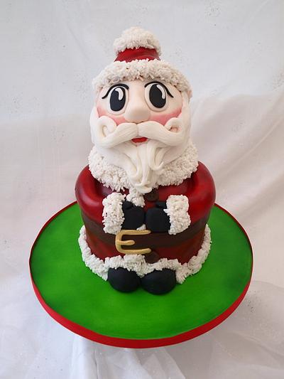 Maxi Santa!! - Cake by Cakes By Heather Jane