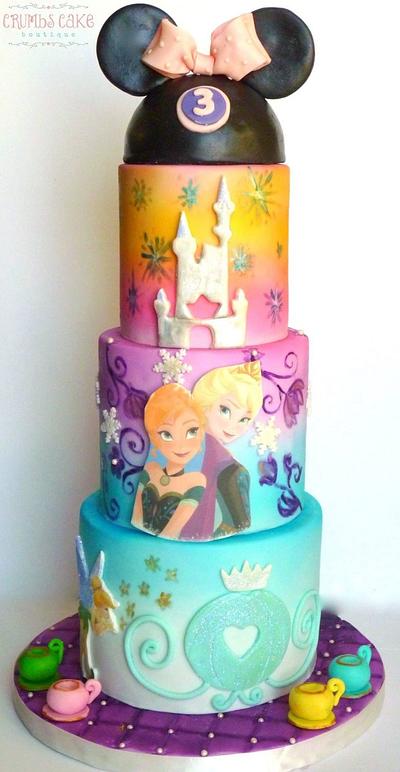 Happiest Cake on Earth - Cake by Crumbs Cake Boutique