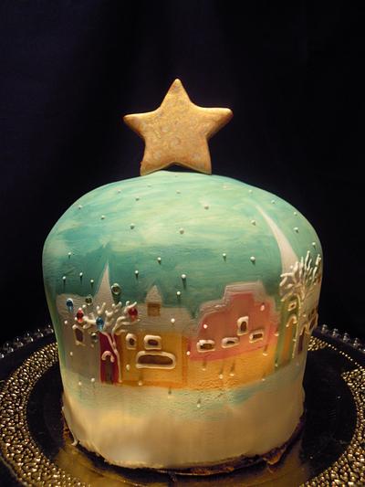Christmas village - Cake by Caterina Fabrizi