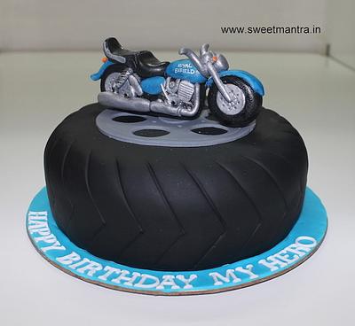 Cake for a Biker - Cake by Sweet Mantra Homemade Customized Cakes Pune