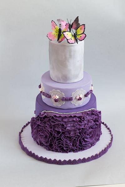Butterfly cake - Cake by Dorsita