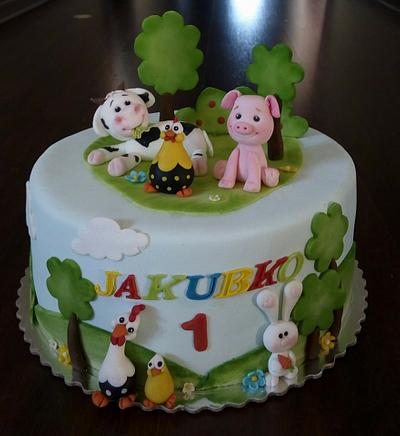 Animals - Cake by zuzacik