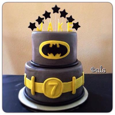 Batman cake - Cake by ALotofSugar