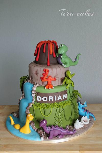 Dino cake - Cake by Tera cakes